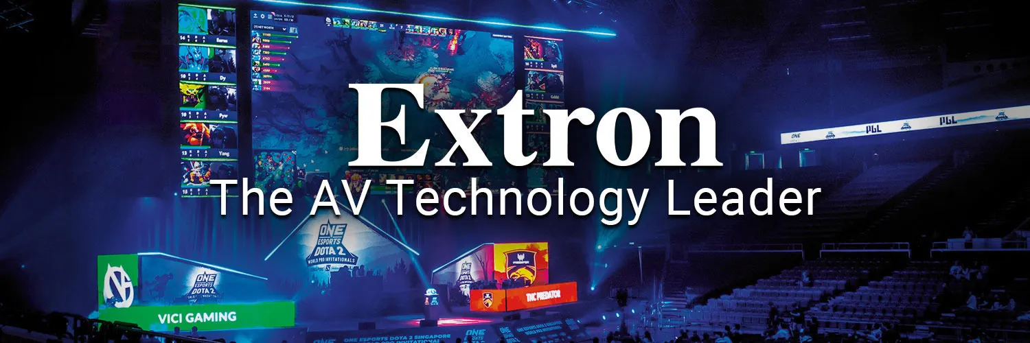 Extron banner