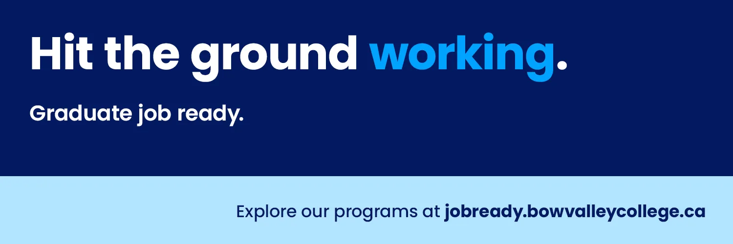 Bow Valley College banner