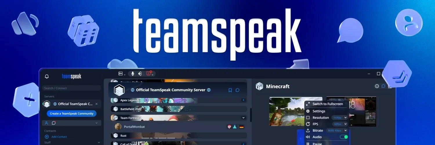 TeamSpeak banner