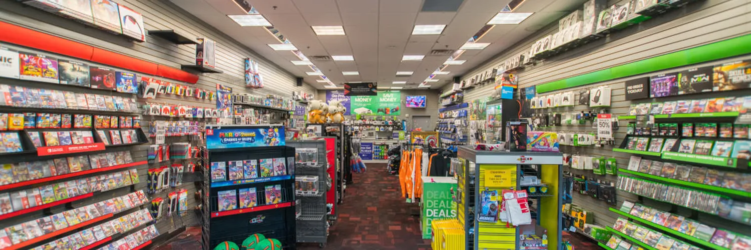 GameStop banner