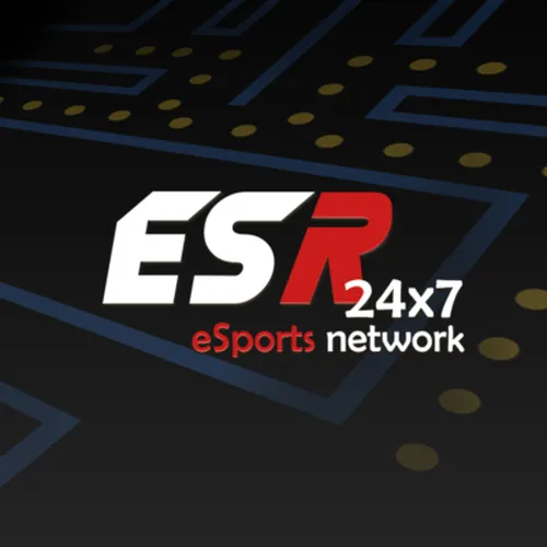 ESR 24/7 ESPORTS NETWORK logo
