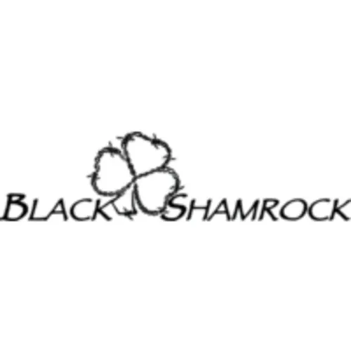 Black Shamrock logo
