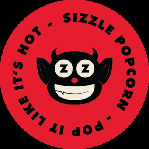 SizzlePopcorn logo