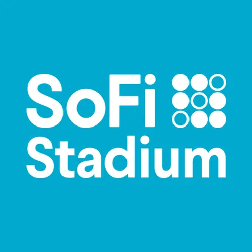 SoFi Stadium and Hollywood Park logo