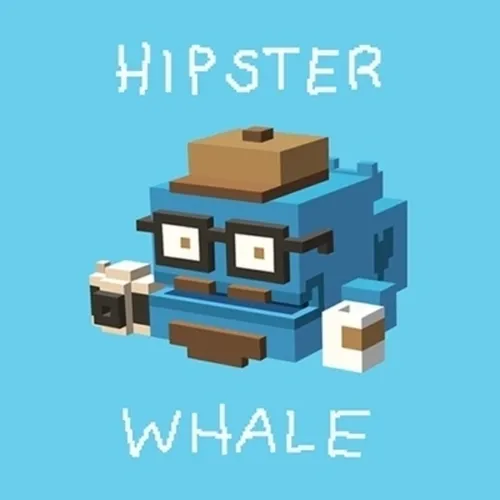 Hipster Whale logo