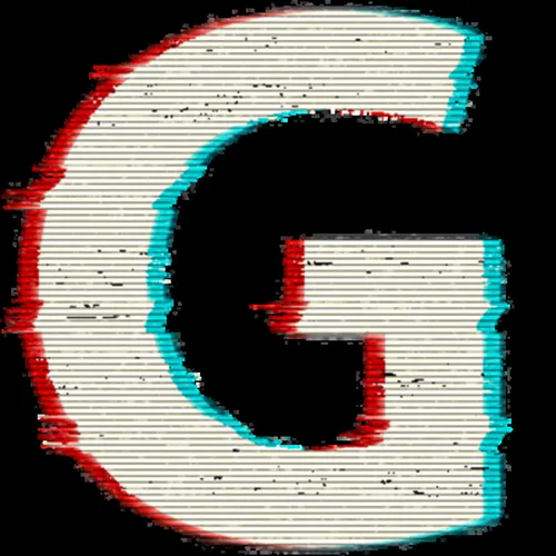 The Glitched logo