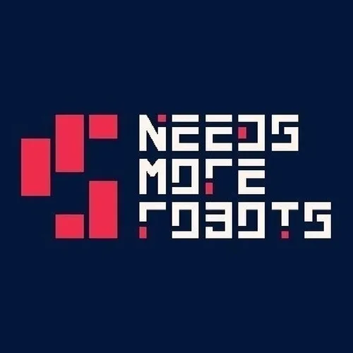 NEEDS MORE ROBOTS logo