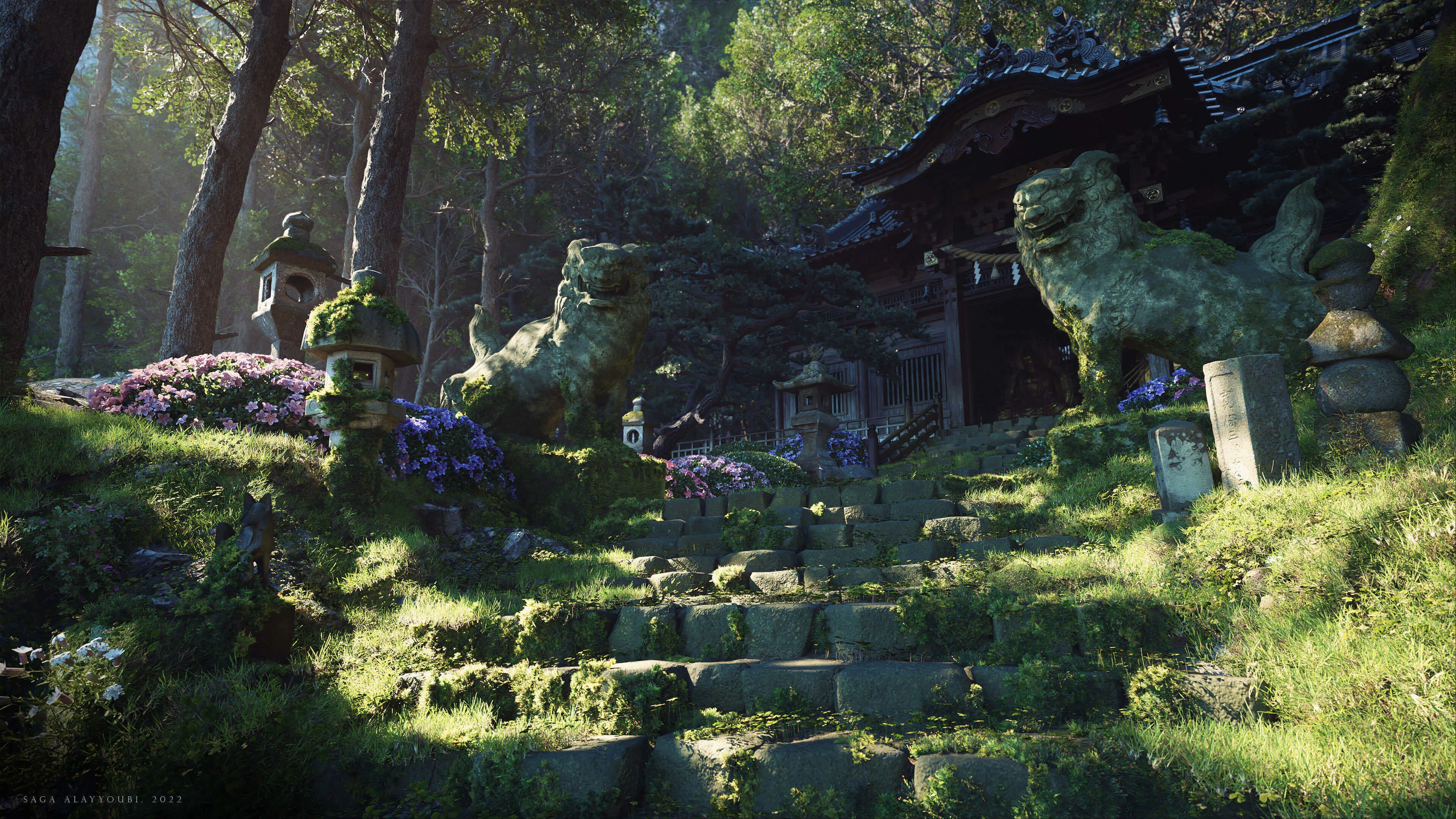 Saga alayyoubi 1 sagaalayyoubi zentemple ue5 jpg