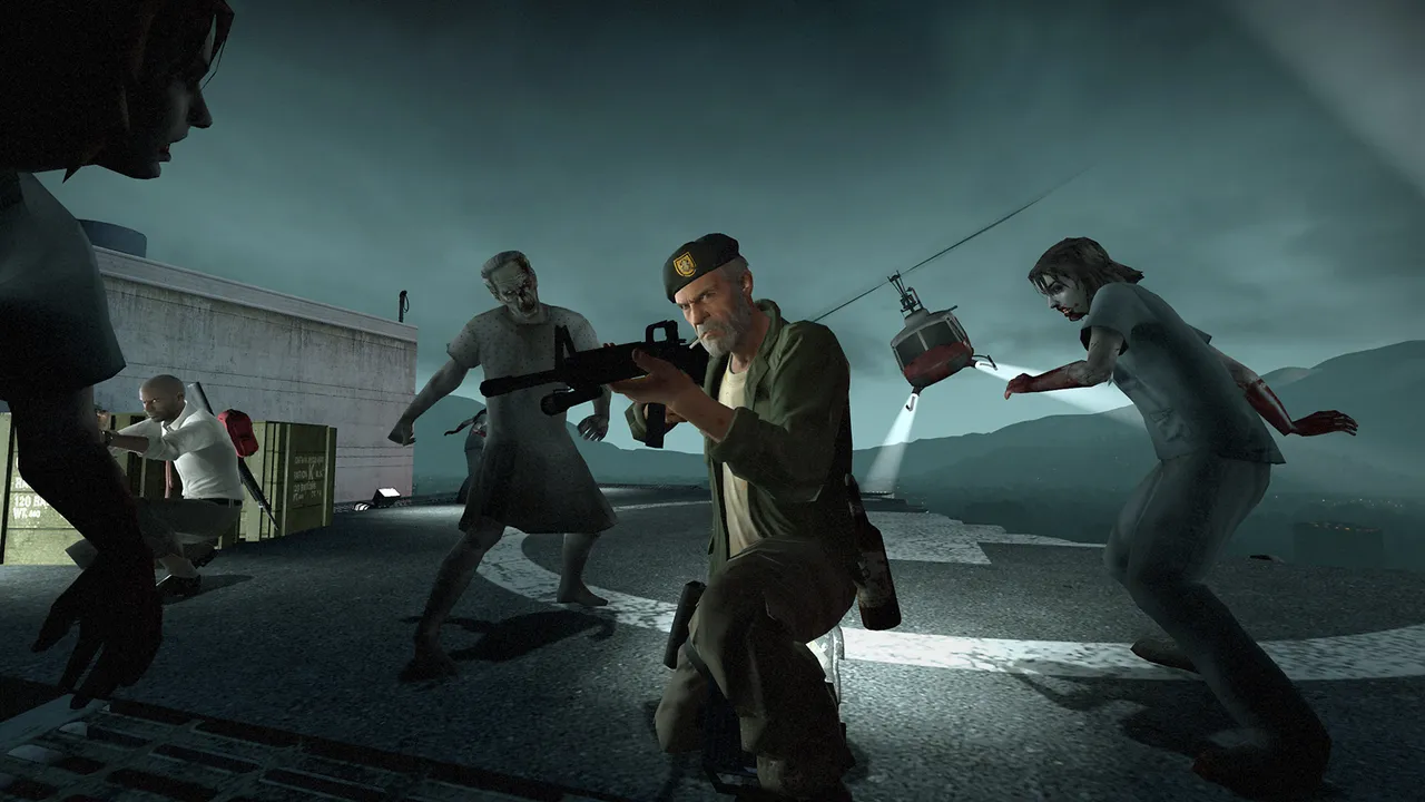 Valve leaks Left 4 Dead's early prototype in the latest CS 1.6 update