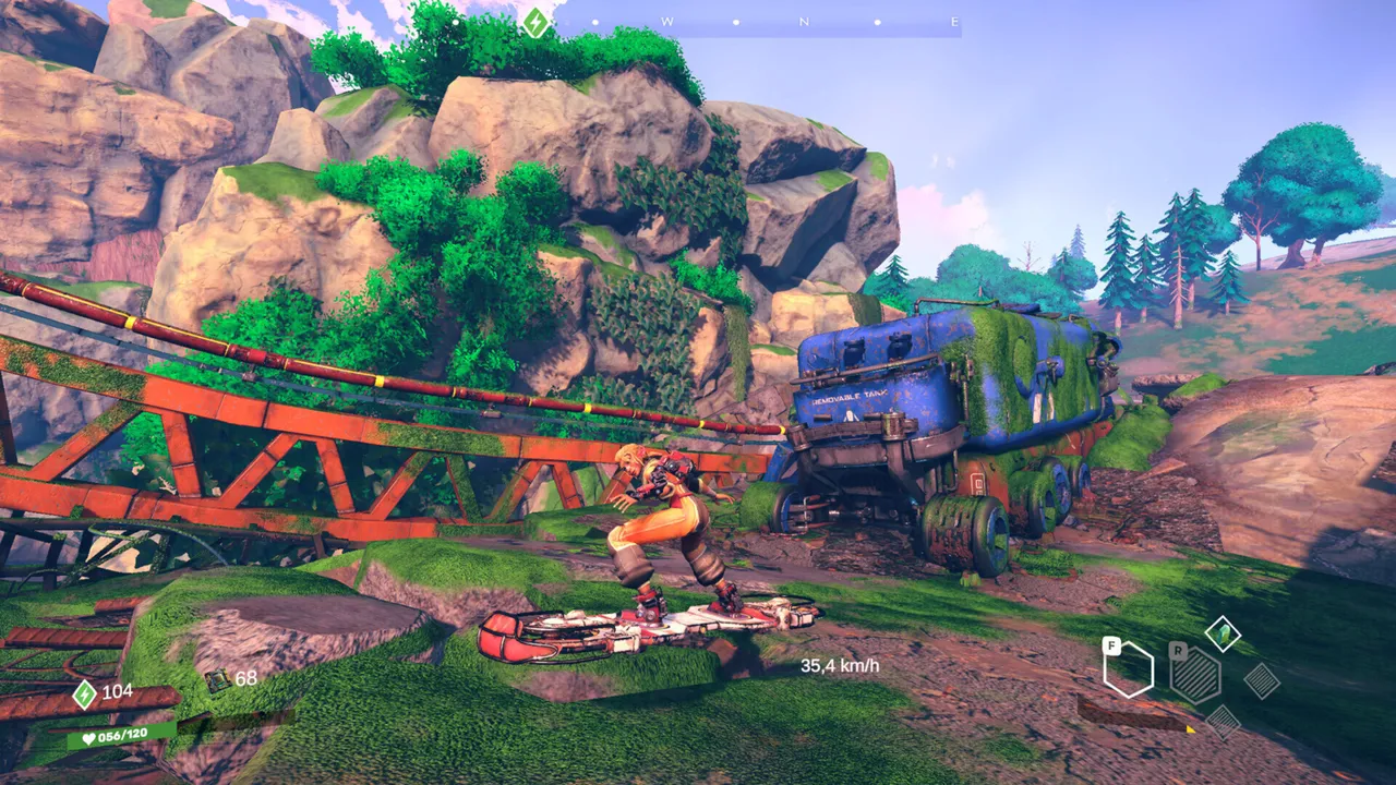 Upcoming indie title "OVERRIDER" offers SSX-inspired hoverboarding following the apocalypse