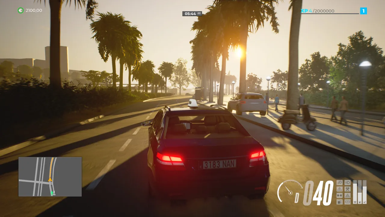 Navigate 286 miles of Barcelona's 1:1 scale streets in "Taxi Life", made with Unreal Engine