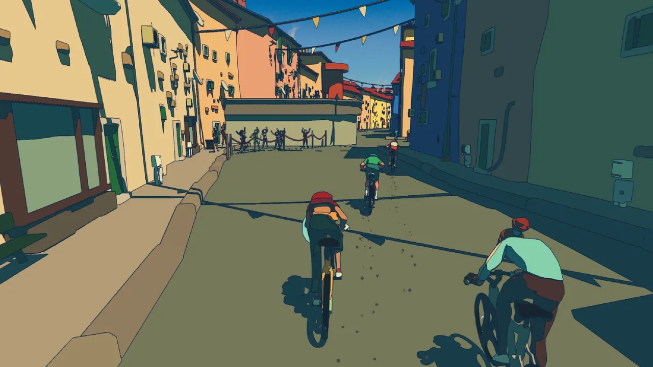Messhof's upcoming indie title "Ghost Bike" melds cycling with the supernatural beyond