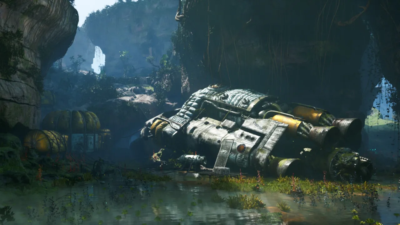 "Spacewreck": A real-time UE5 environment by interior designer turned 3D artist Jacopo Bon