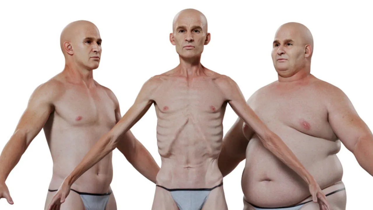 Digital Artist Showcases Impressive Body Morphing 3D Models