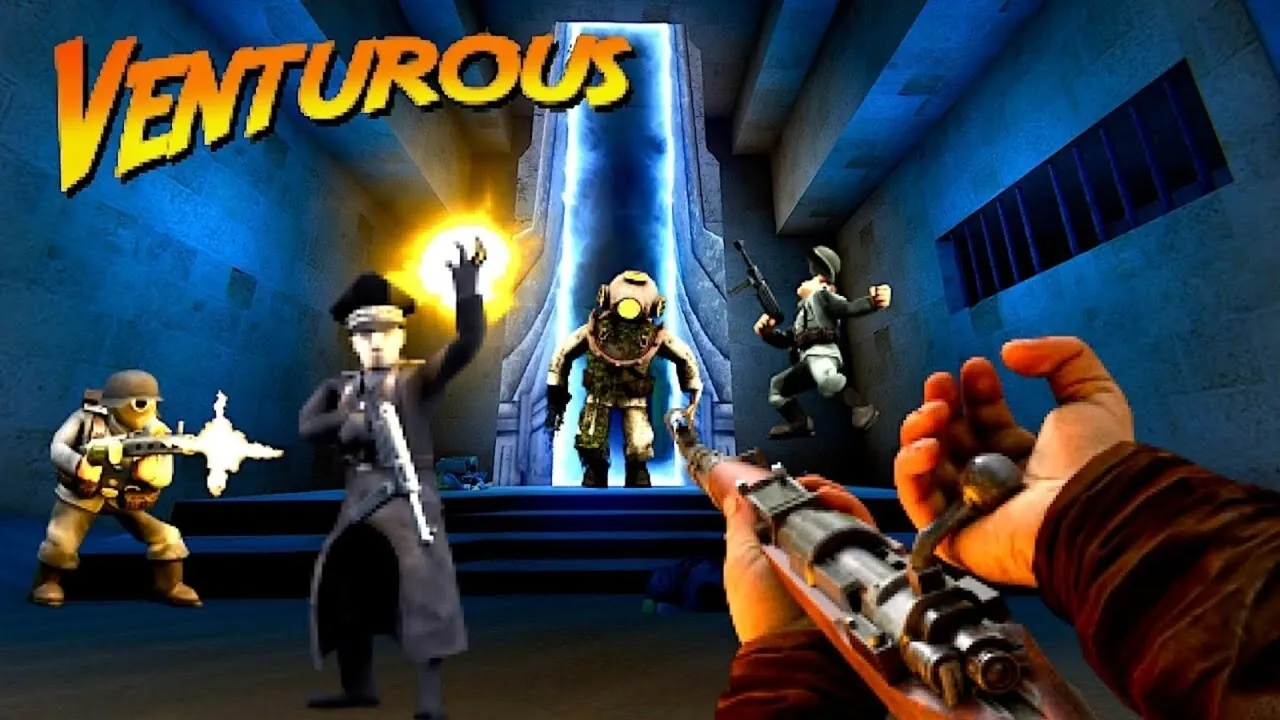 Venturous: An Indiana Jones-inspired Doom Mod