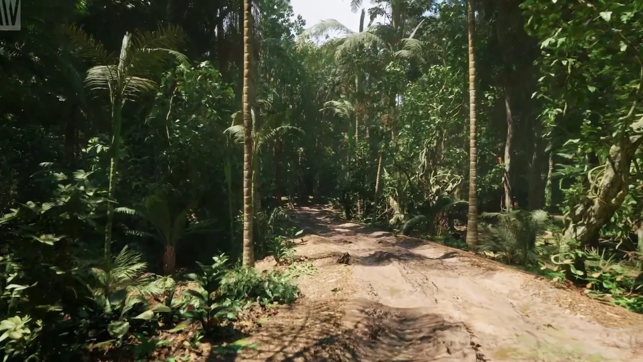 An insanely realistic tropical rainforest in Unreal Engine 5.2
