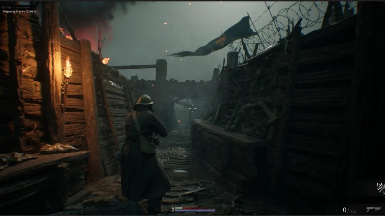 WWI-themed third-person shooter powered by Unreal Engine 5.