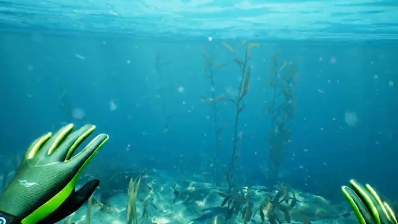 A realistic VR Diving Simulator made in Unreal Engine