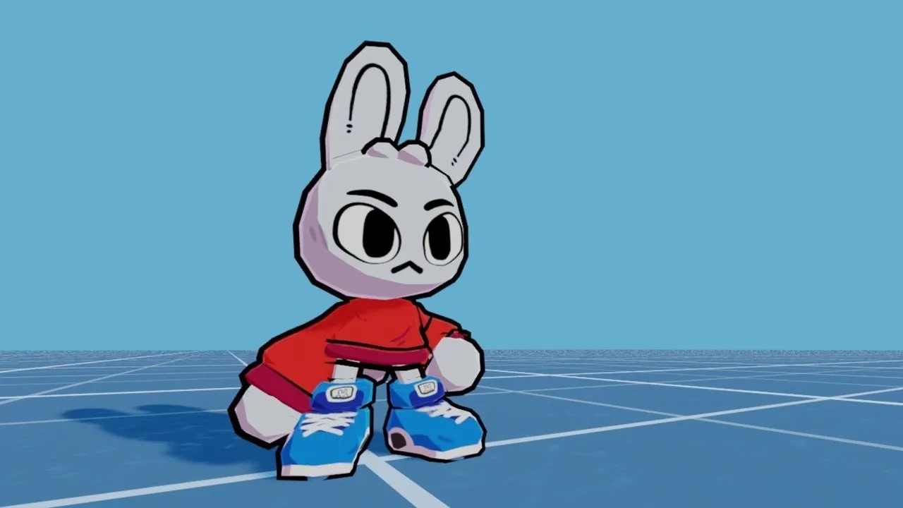 Ska'Hop: A unique bunny prototype created in Unreal Engine 5