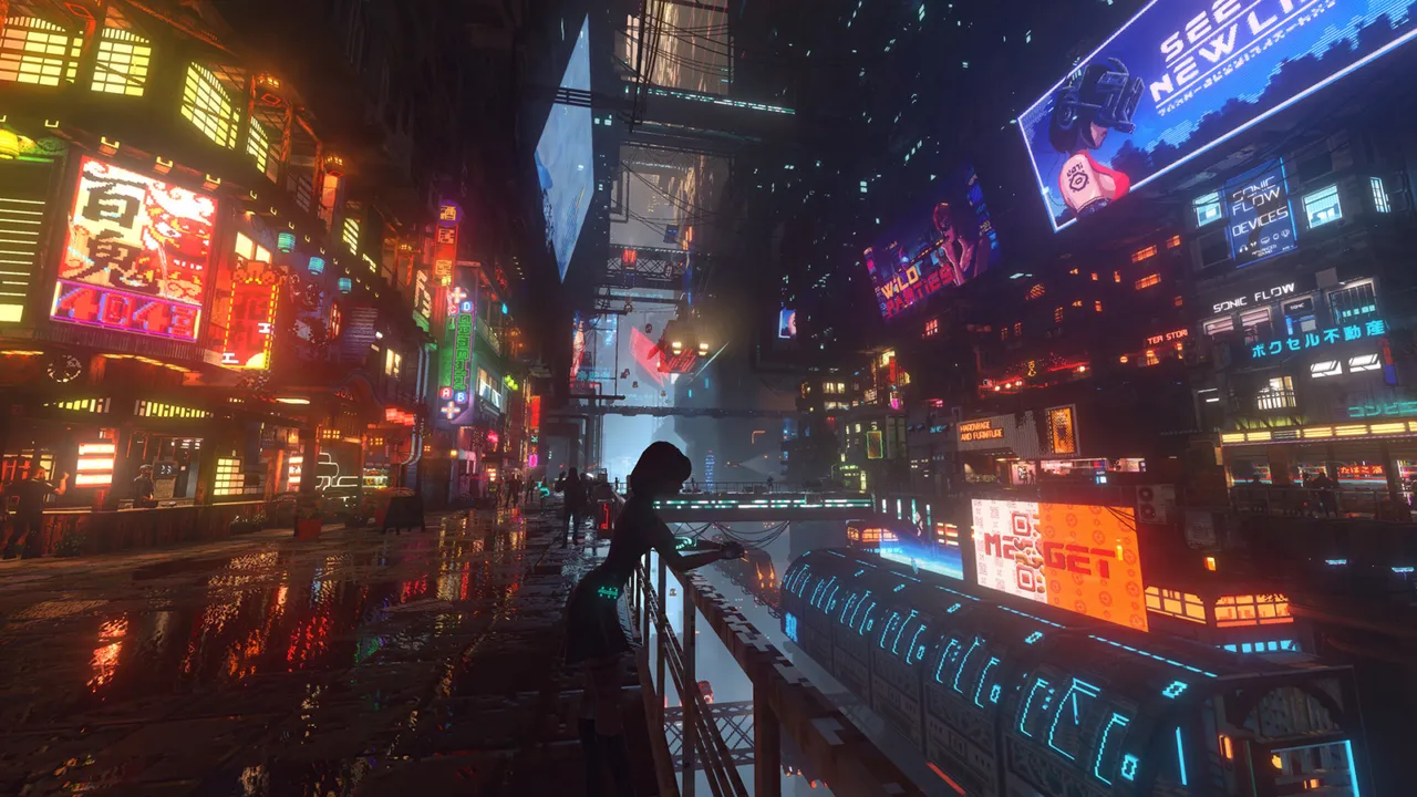 Nivalis: A cyberpunk city escape