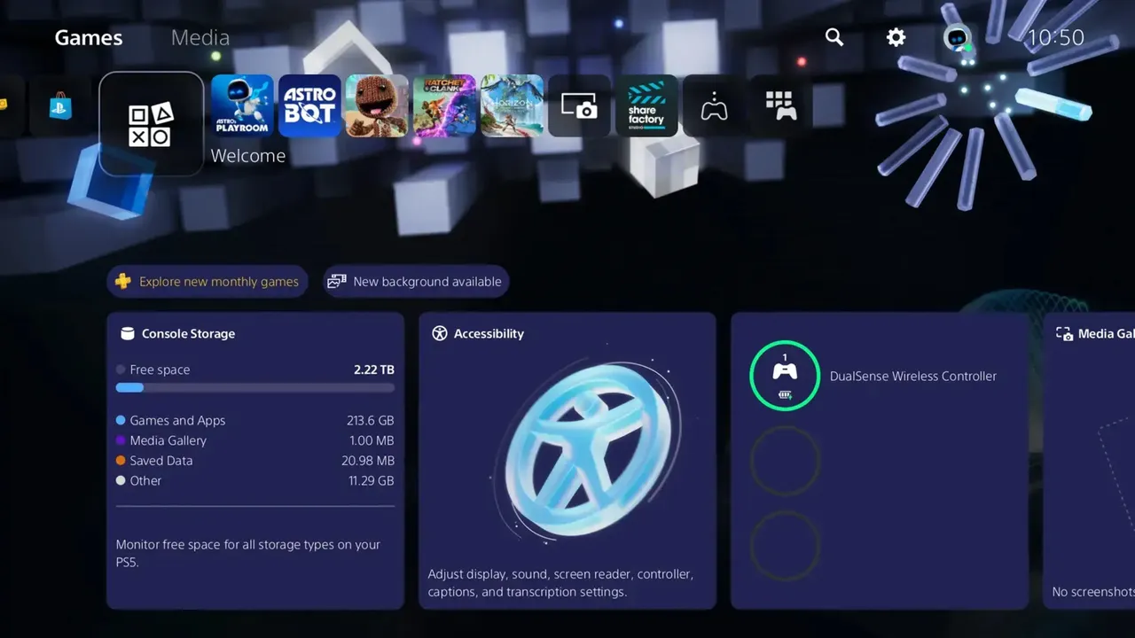 PS5's throwback PlayStation themes are returning permanently