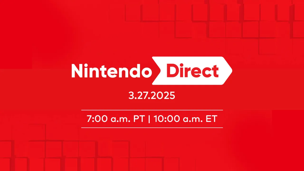 Nintendo announces surprise Switch 1 Direct presentation for March 27