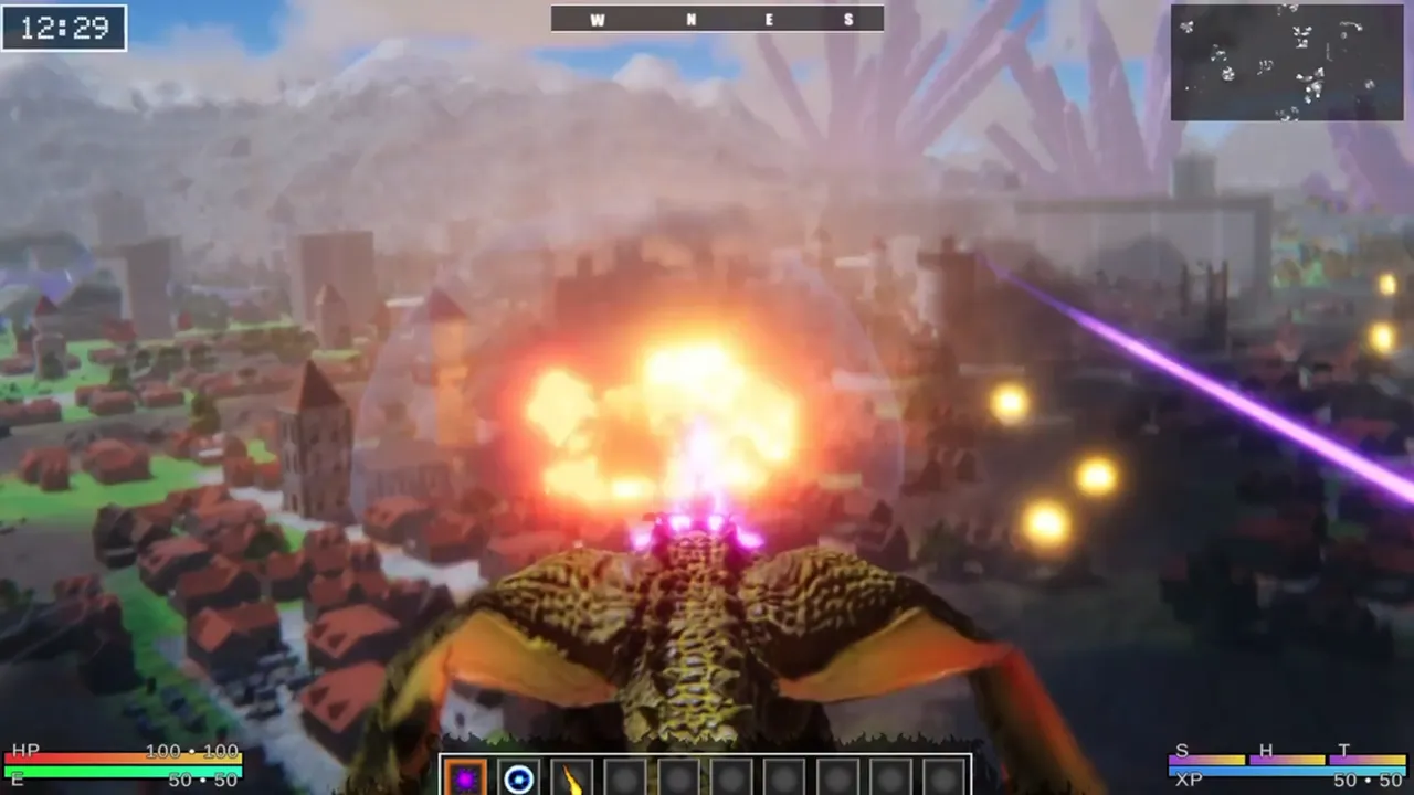 Soar and destroy: Solo indie developer working on open-world game with laser-breathing dragons