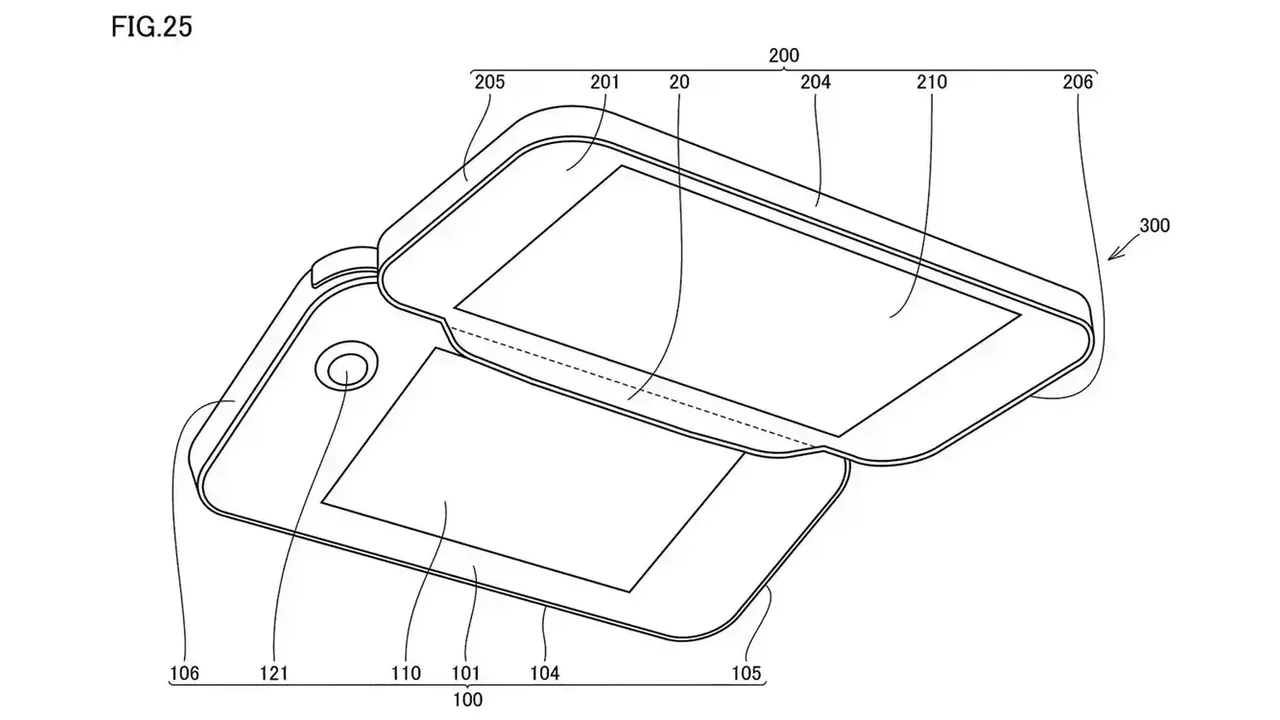 Nintendo has patented a design for a dual-screen device that can be split in two