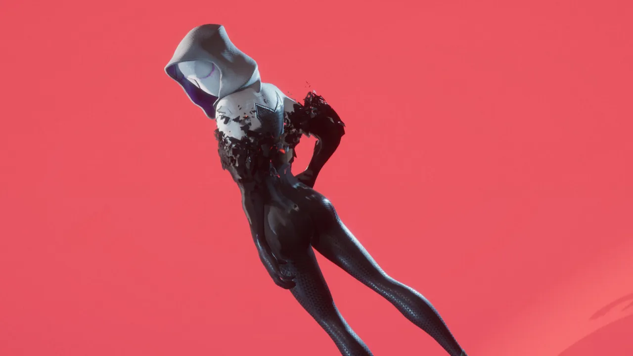 Impressive Shader Effect in Unity Transforms Gwen Stacy into Venom-Like Suit