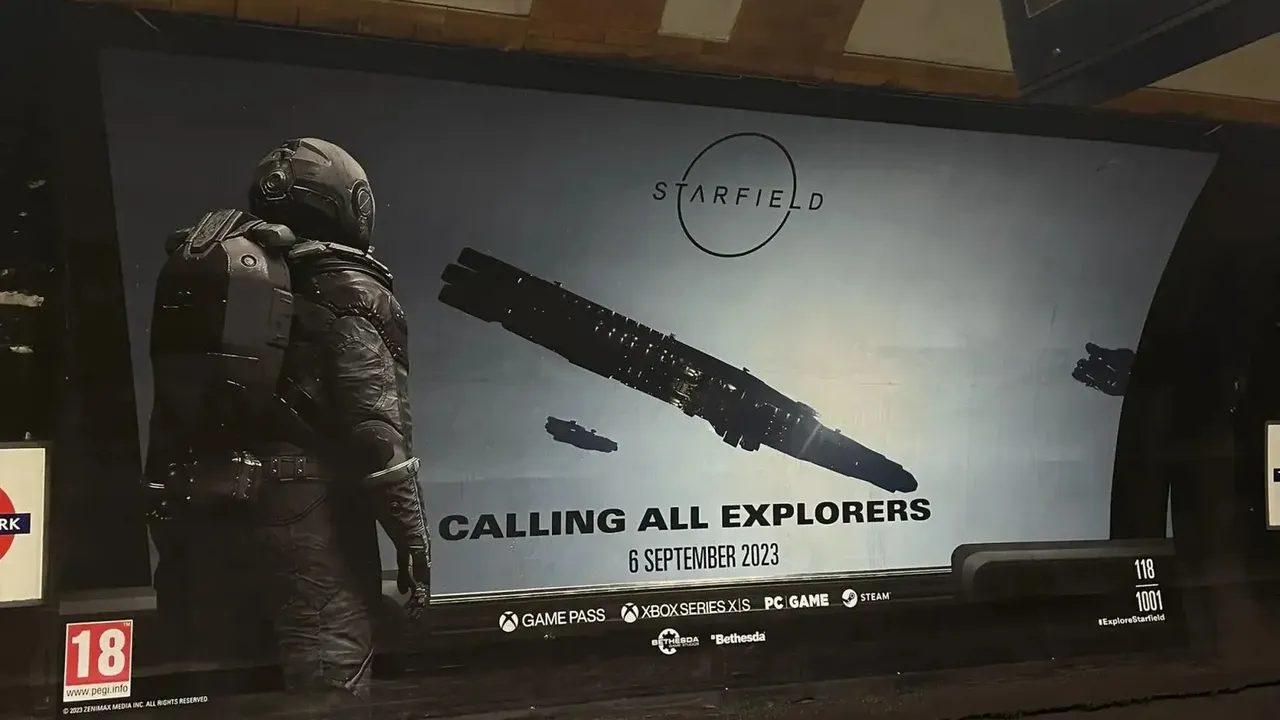 Bethesda has scattered 1,001 unique Starfield billboards across the globe