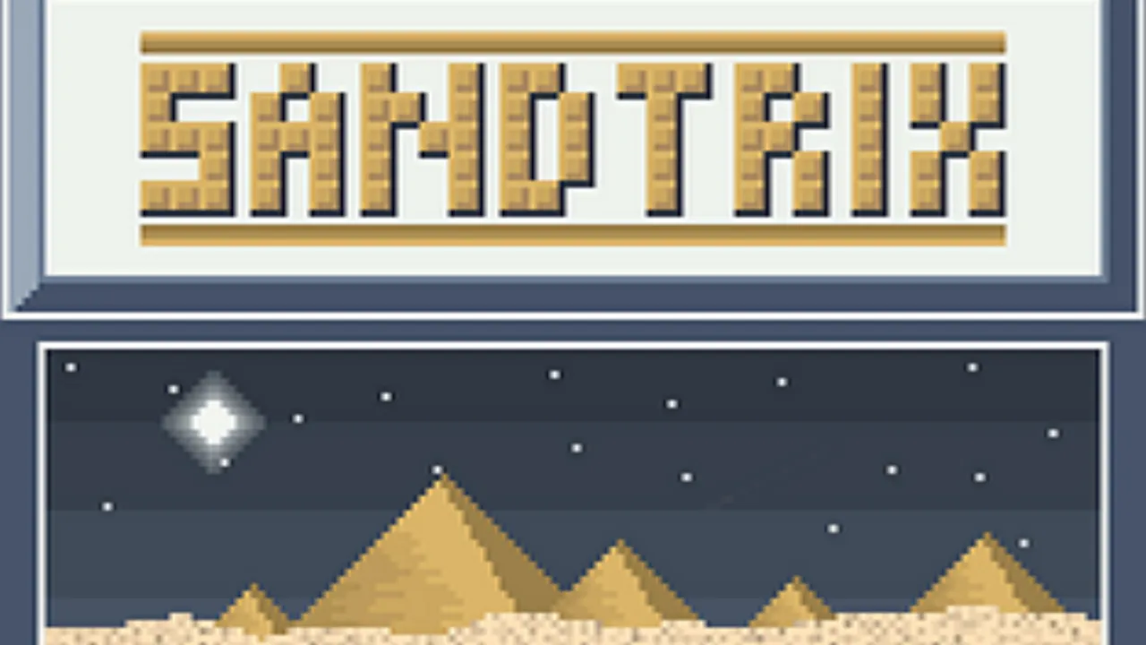 Sandtrix: Falling blocks that turn to sand