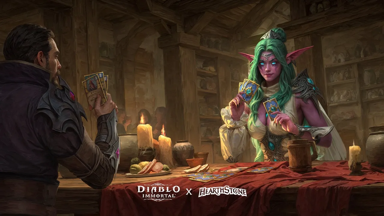 Blizzard accused of using generative AI for recent Diablo x Hearthstone collab artwork
