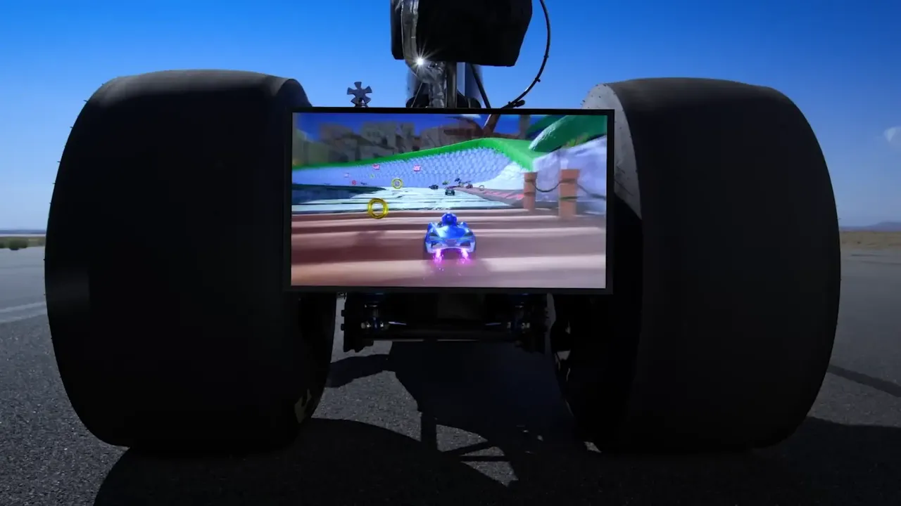 Sega releases new Sonic Racing: CrossWorlds ad inspired by iconic 90s "Blast Processing" campaign
