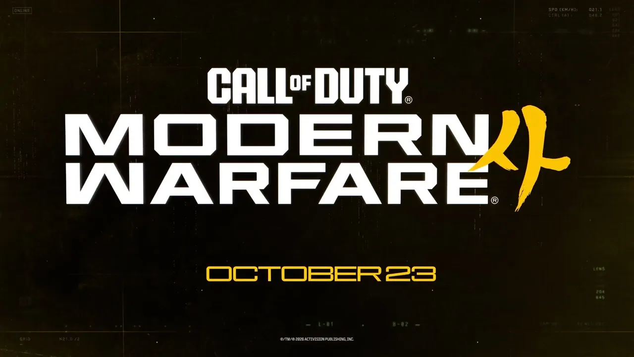 Call of Duty: Modern Warfare 4 officially announced, will come to Nintendo Switch 2